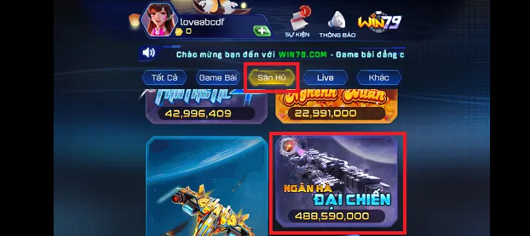 Cách chơi game ngân hà đại chiến tại sân chơi Win79