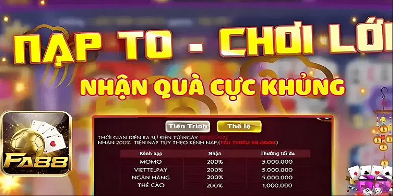 Cách tham gia khuyến mãi FA88 đơn giản