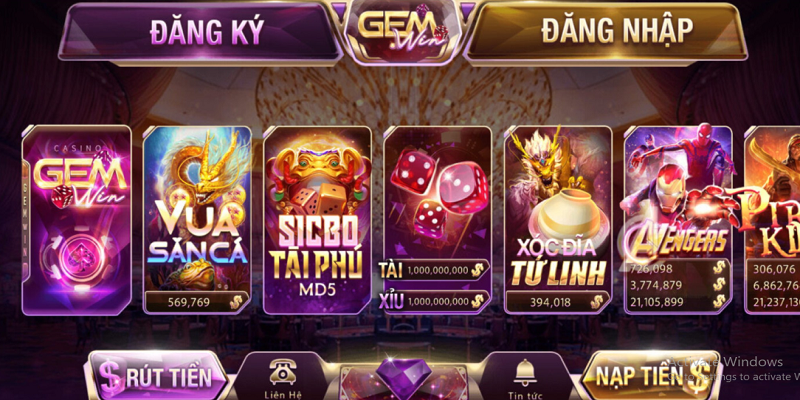 Có nhiều trường hợp người chơi cần liên hệ GemWin